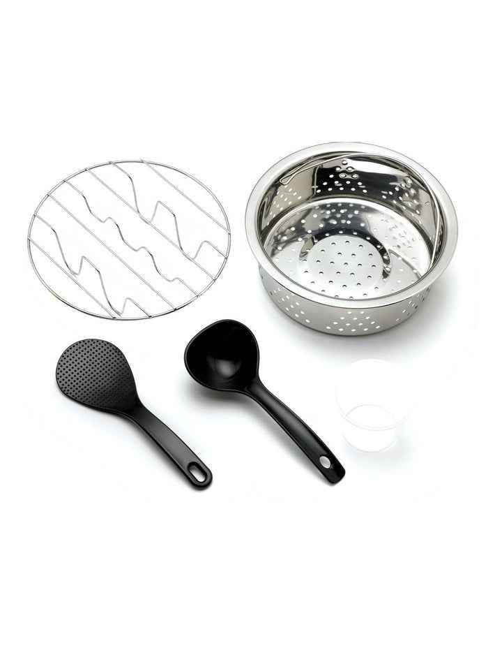 The Set and Serve Rice Cooker BRC310BSS