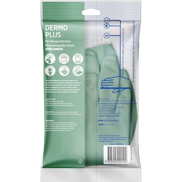 Vileda Ansell Dermo Plus Gloves Medium Pair each