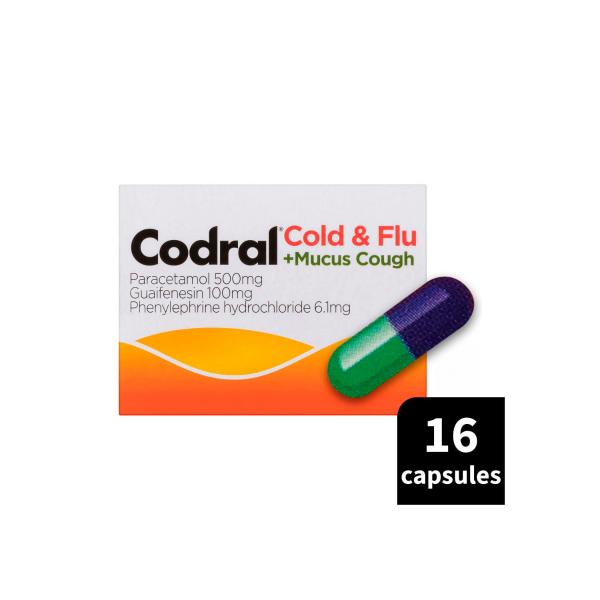 Cold & Flu + Mucus Cough Capsules