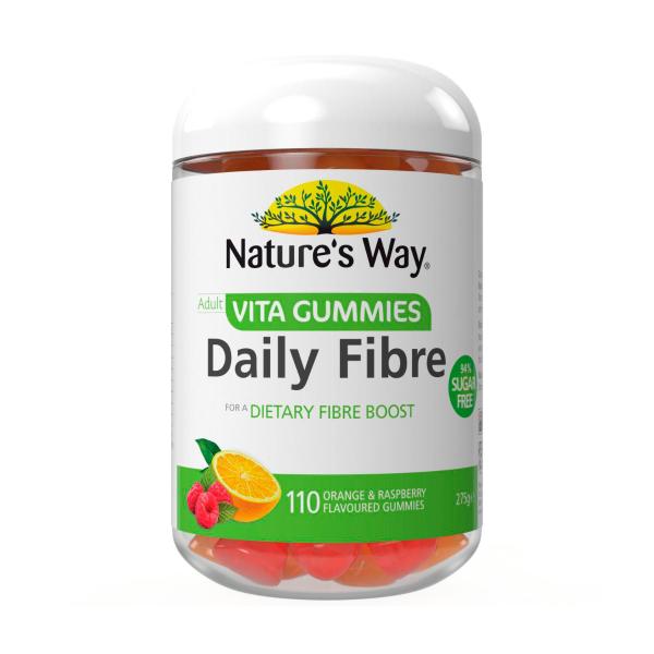 NATURE'S WAY ADULT VITA GUMMIES DAILY FIBRE 110PK