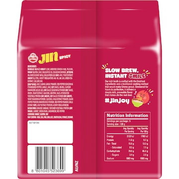 Otoki Jin Ramen Spicy Instant Noodles 120g x 5 pack