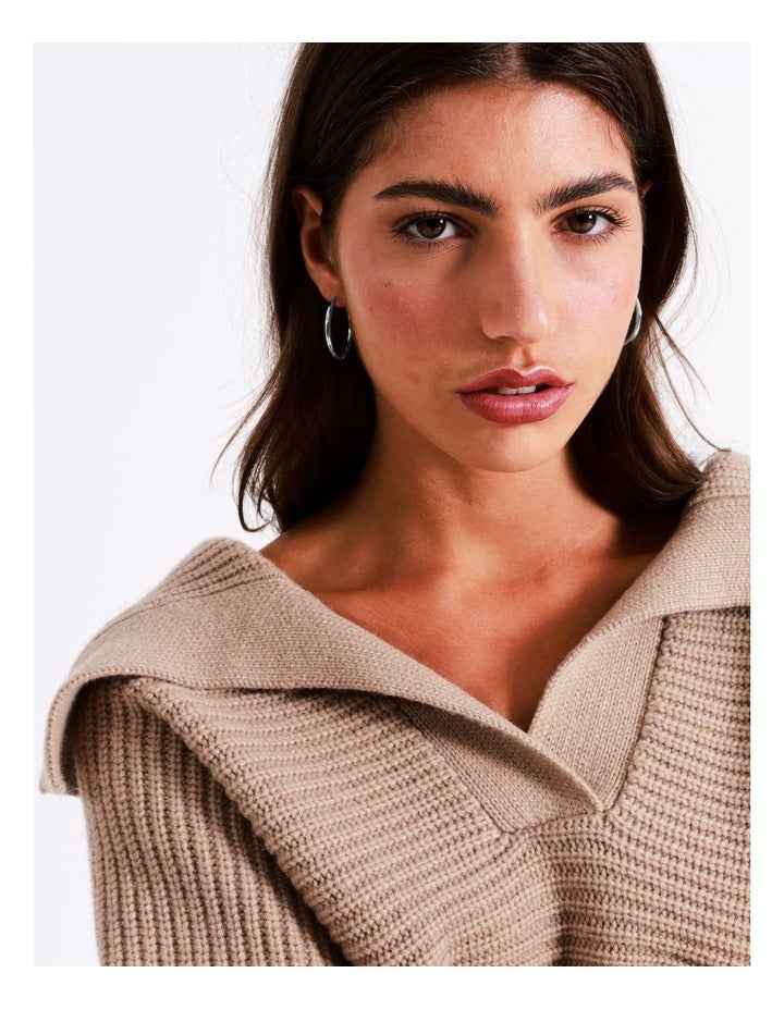 Classic Hoop Earring in Silver