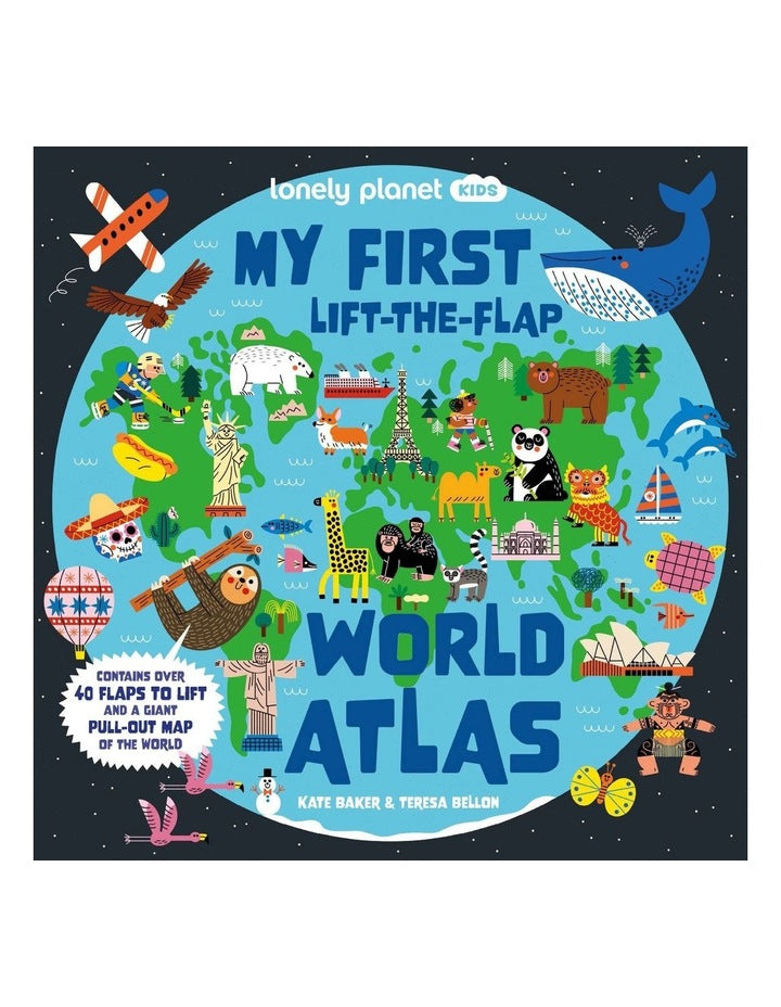 My First Lift-The-Flap Atlas (Hardback)