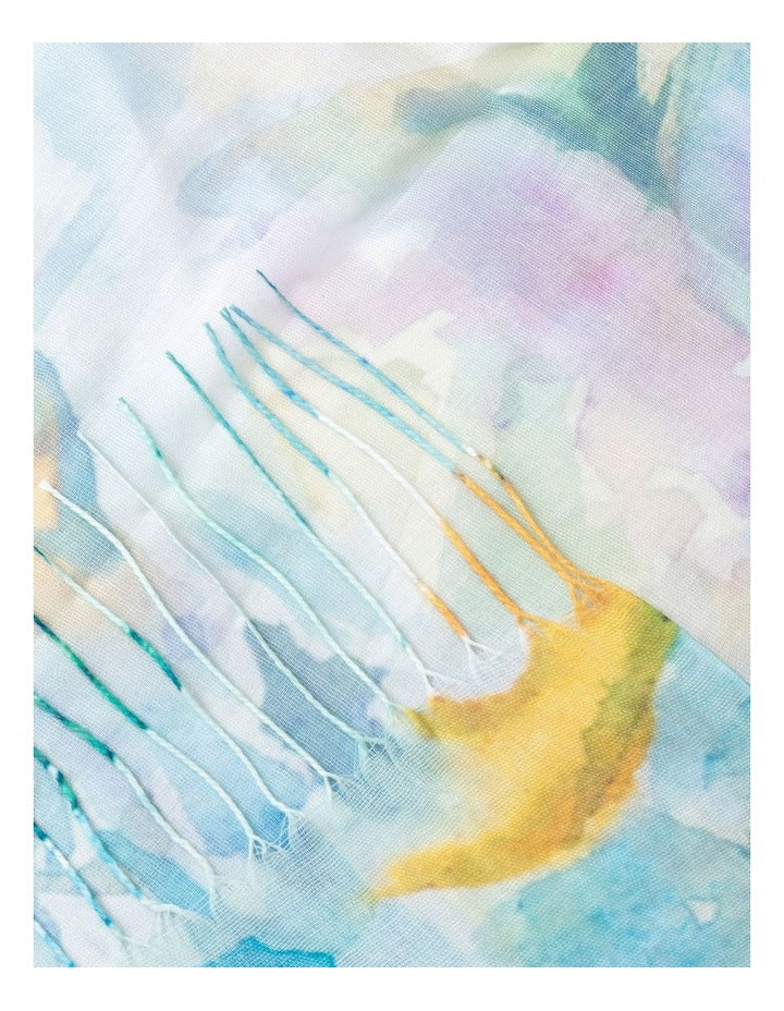 Print Scarf in Multi