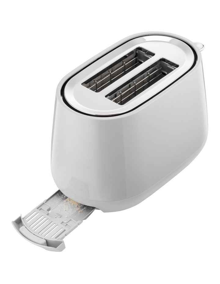 Eclettica 2 Slice Toaster in Whimsical CTY2003W in White