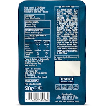 La Molisana Extra Lusso Fusilli Pasta 500g