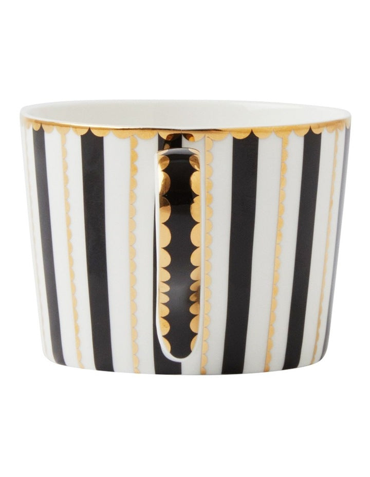 Teas & C's Regency Cup & Saucer 240ml Gift Boxed in Black