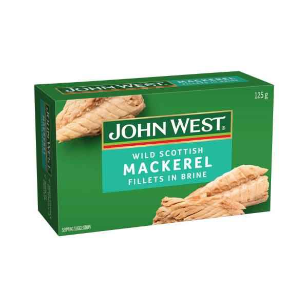 Wild Scottish Mackerel Fillets In Brine