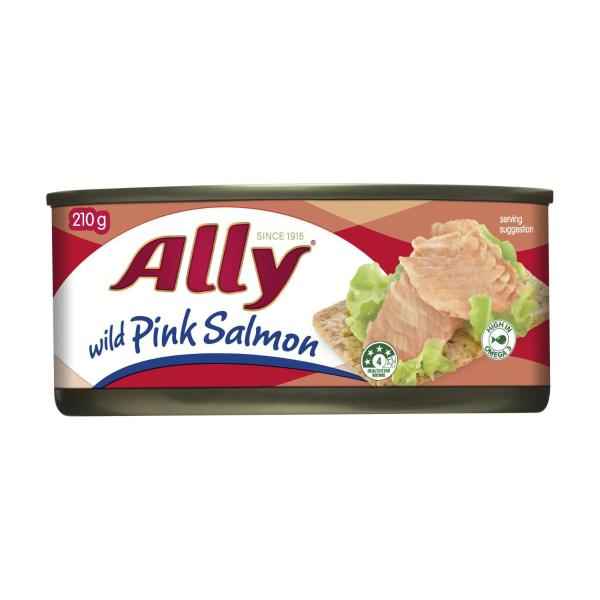 ALLY PINK SALMON 210G