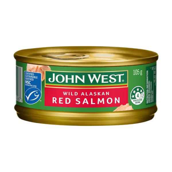 JOHN WEST SALMON RED 105GRAM