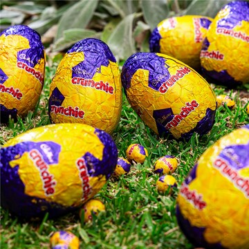 Cadbury Crunchie Chocolate Easter Eggs 110g