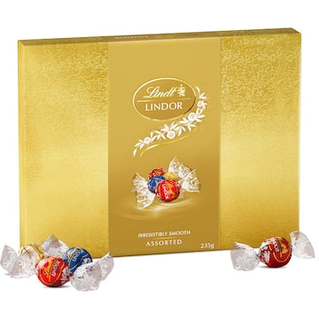 Lindt Lindor Assorted Chocolate Gift Box 235g