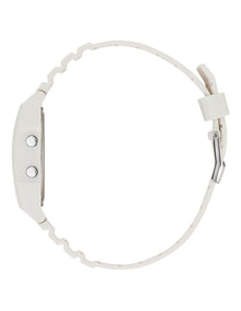 Digital Two Resin Watch in White