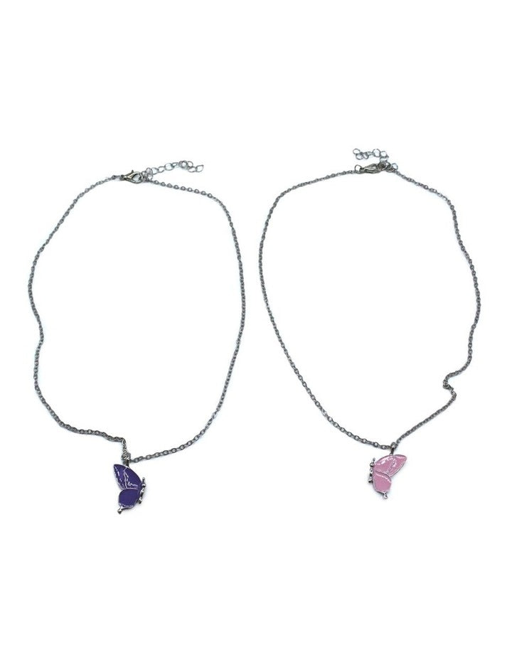 Butterfly Necklace in Multi
