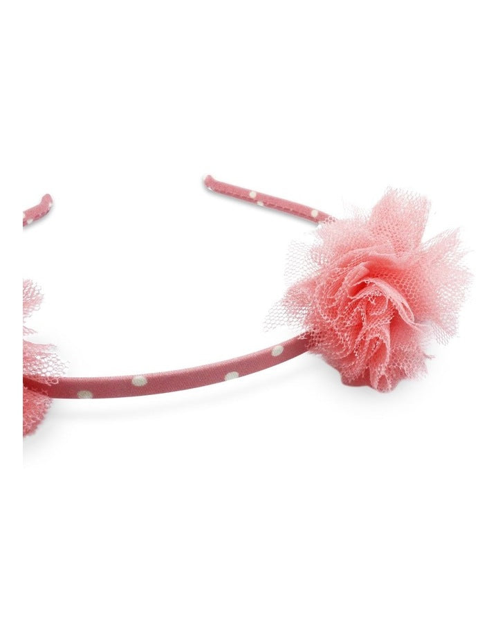 Pom Pom Spot Headband in Multi