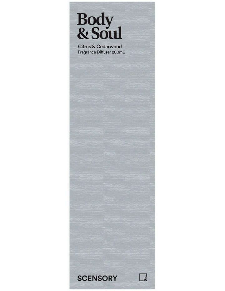 Scensory Body and Soul Diffuser 200ml in Grey