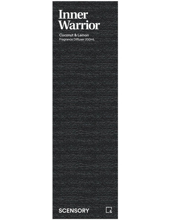 Scensory Inner Warrior Diffuser 200ml in Black