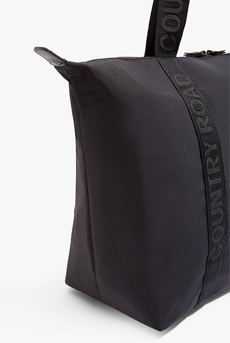 Nylon Soft Zip Tote