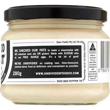 Olive Oil Mayonnaise, 280g