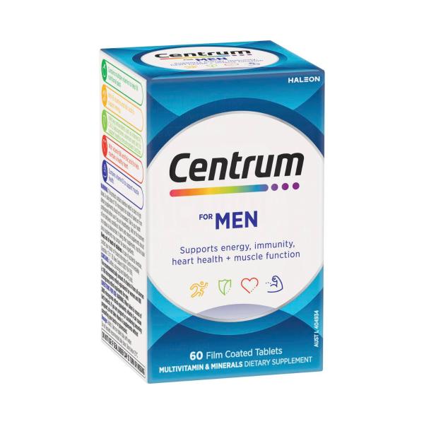 CENTRUM FOR MEN MULTIVITAMIN 60PK