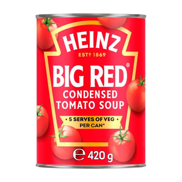 HEINZ SOUP:TOMATO BIG RED:.:420GRAM