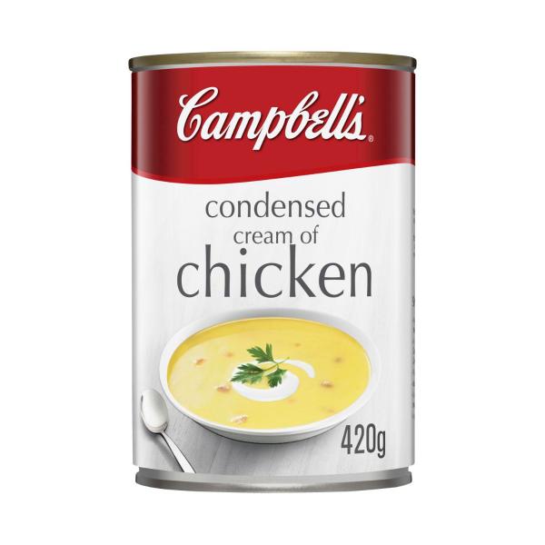 CAMPBELLS SOUP:CREAM OF CHICKEN:.:420 GRAM