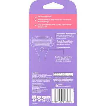 Oscar Orsen Womens Razor With 2 Razor Blade Cartridges each