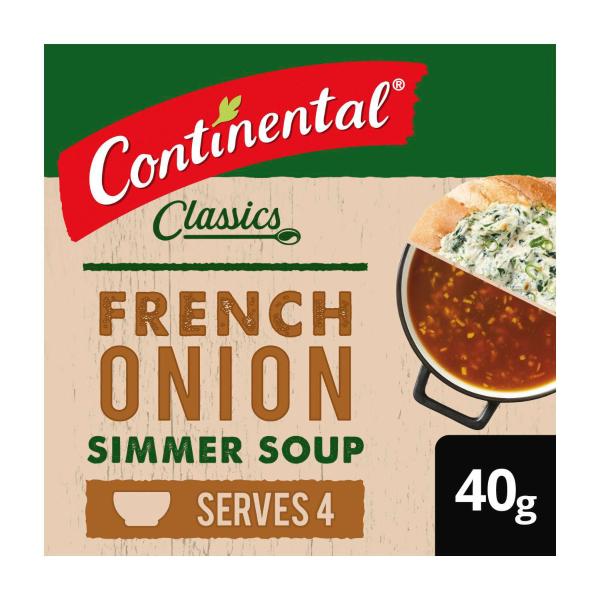 CONTINENTAL PACKET SOUP:FRENCH ONION:.:40 GRAM