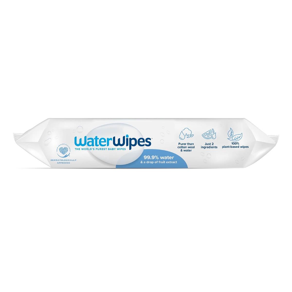 Waterwipes Fragrance Free Sensitive Skin Baby Wipes 60 x9 Pack