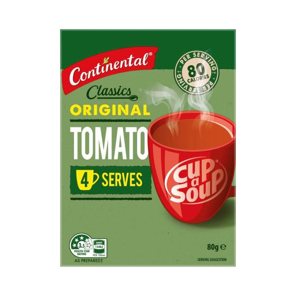 CONTINENTAL CAS SOUP S4S:TOMATO:.:80 GRAM
