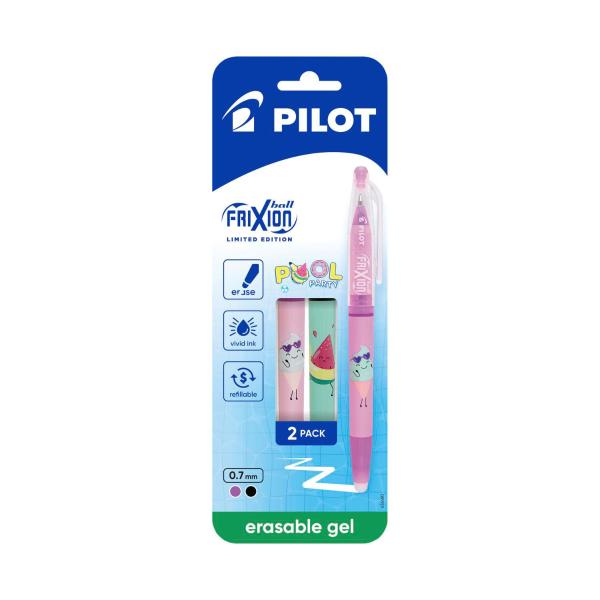 PILOT FRIXION BALL PENS LIMITED EDITION 2PK