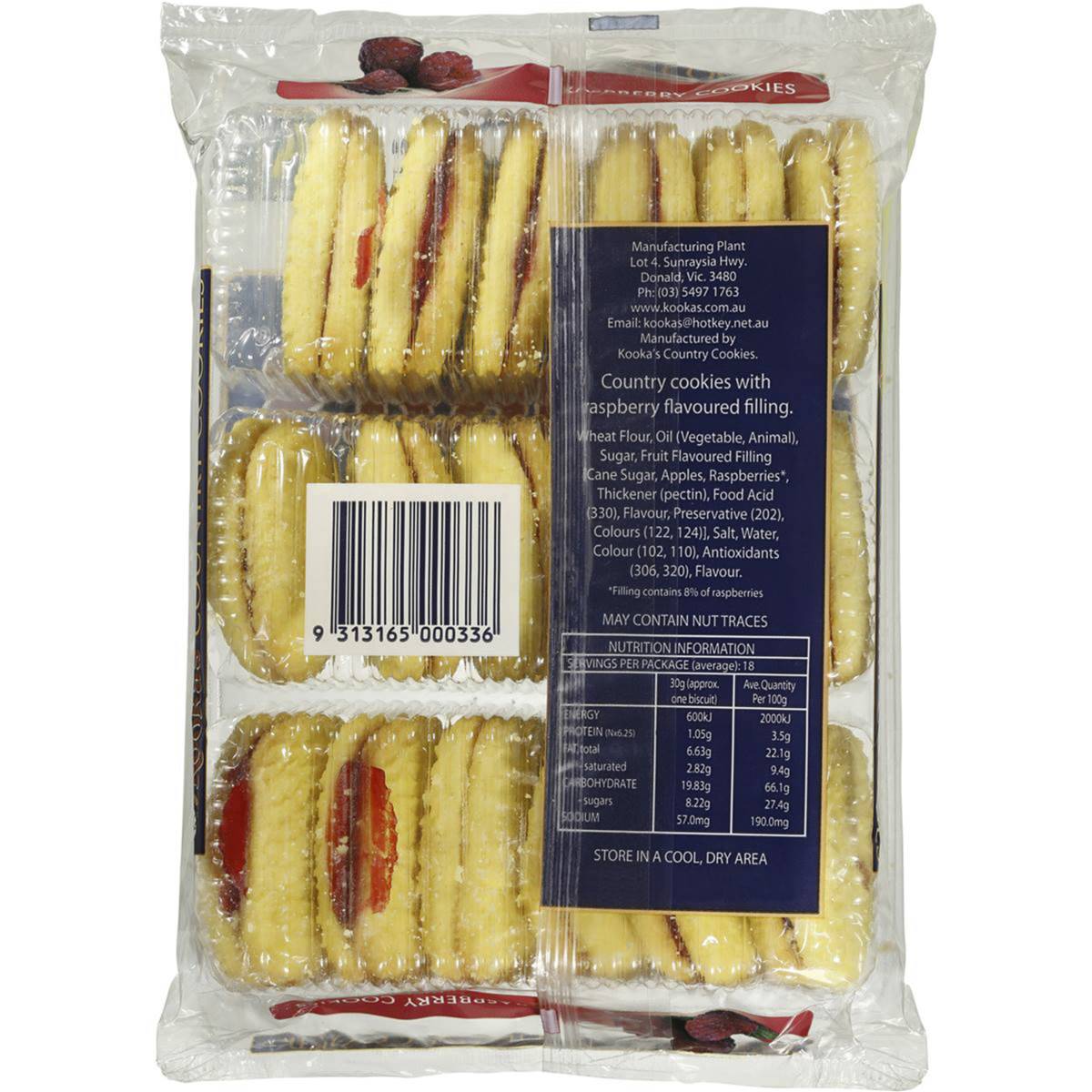 Kooka's Country Cookies Jam 500g