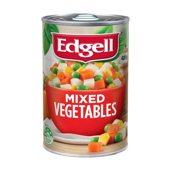 EDGELL MIXED VEGETABLES 420G