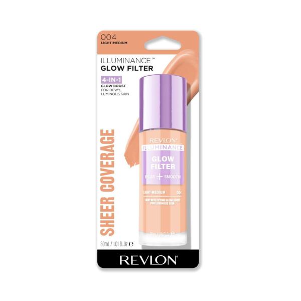 REVLON ILLUMINANCE GLOW FILTER LIGHT MEDIUM 30ML