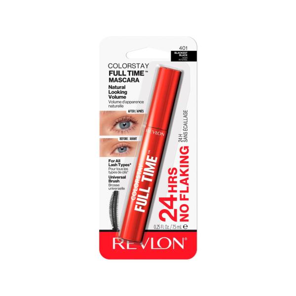 REVLON COLORSTAY FULL TIME MASCARA BLACKEST BLACK 7.5ML