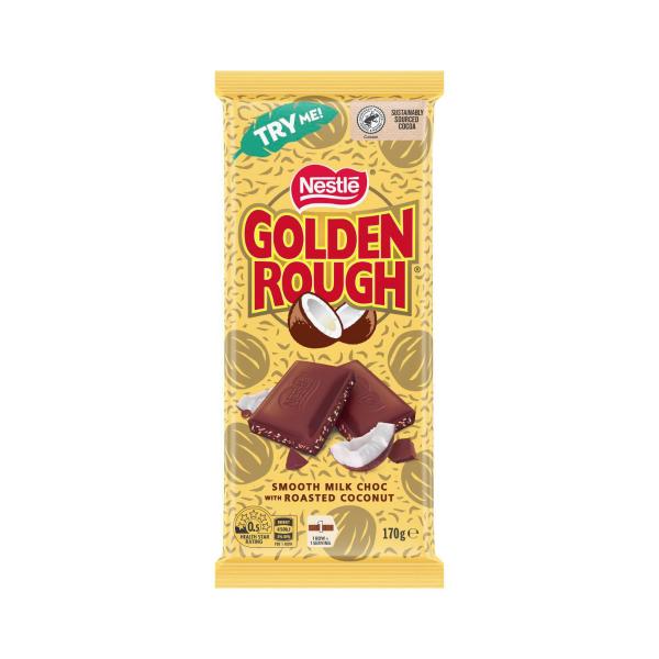 NESTLE GOLDEN ROUGH BLOCK CHOCOLATE 170G