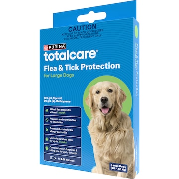 Totalcare Flea & Tick Control Plus For Large Dogs each