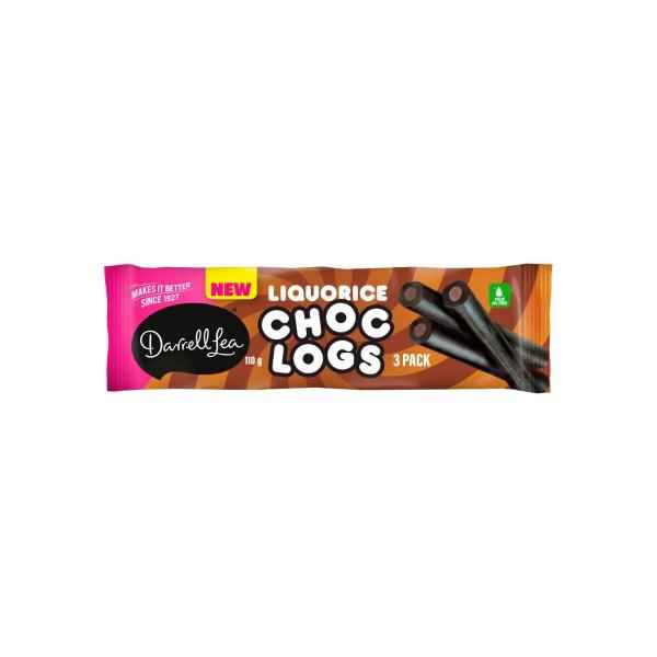 Triple Chocolate Liquorice Logs