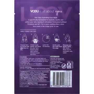Voeu Hydrating Face Mask each
