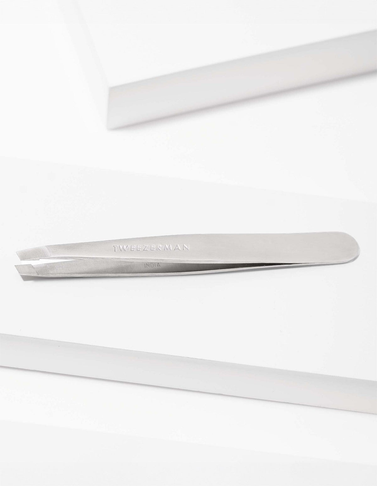 Slant Tweezer Stainless Steel