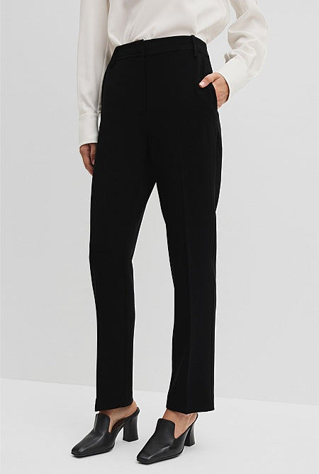 Slim Leg Woven Pant