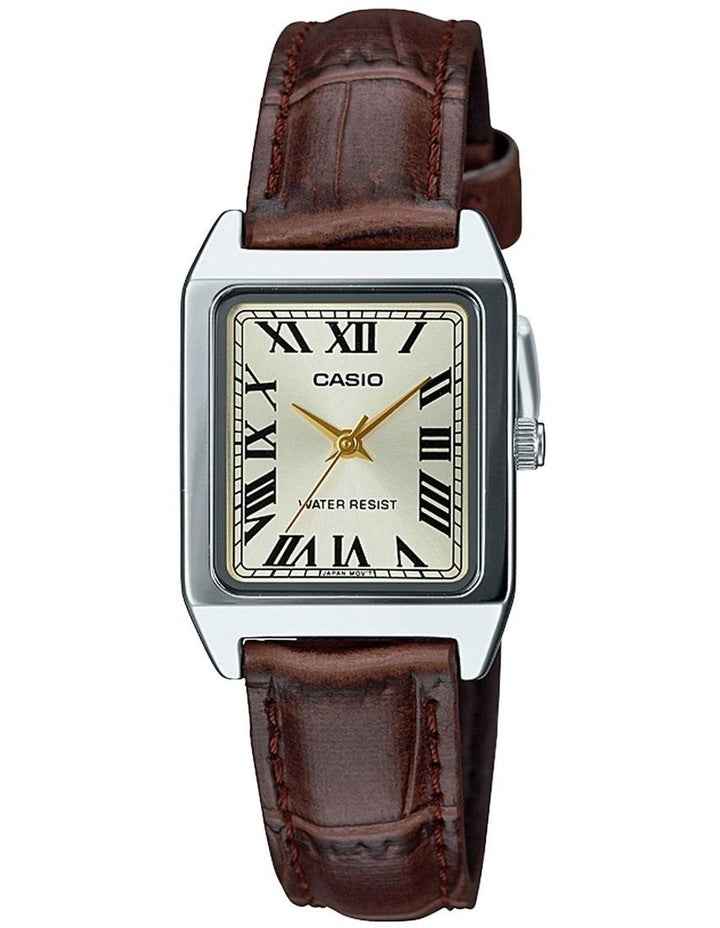 Leather Watch in Brown