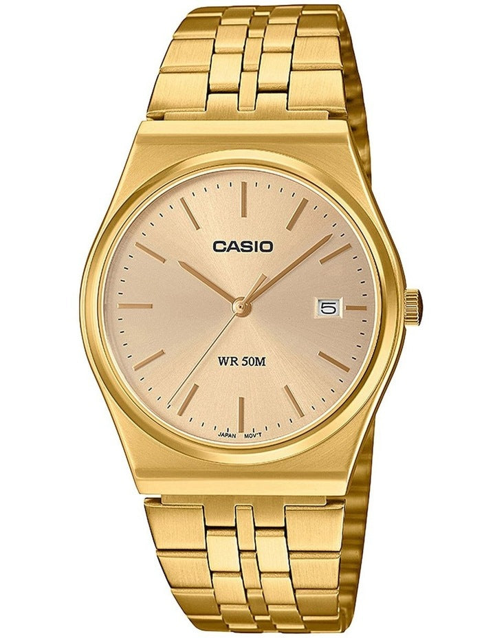 Stainless Steel Watch in Gold