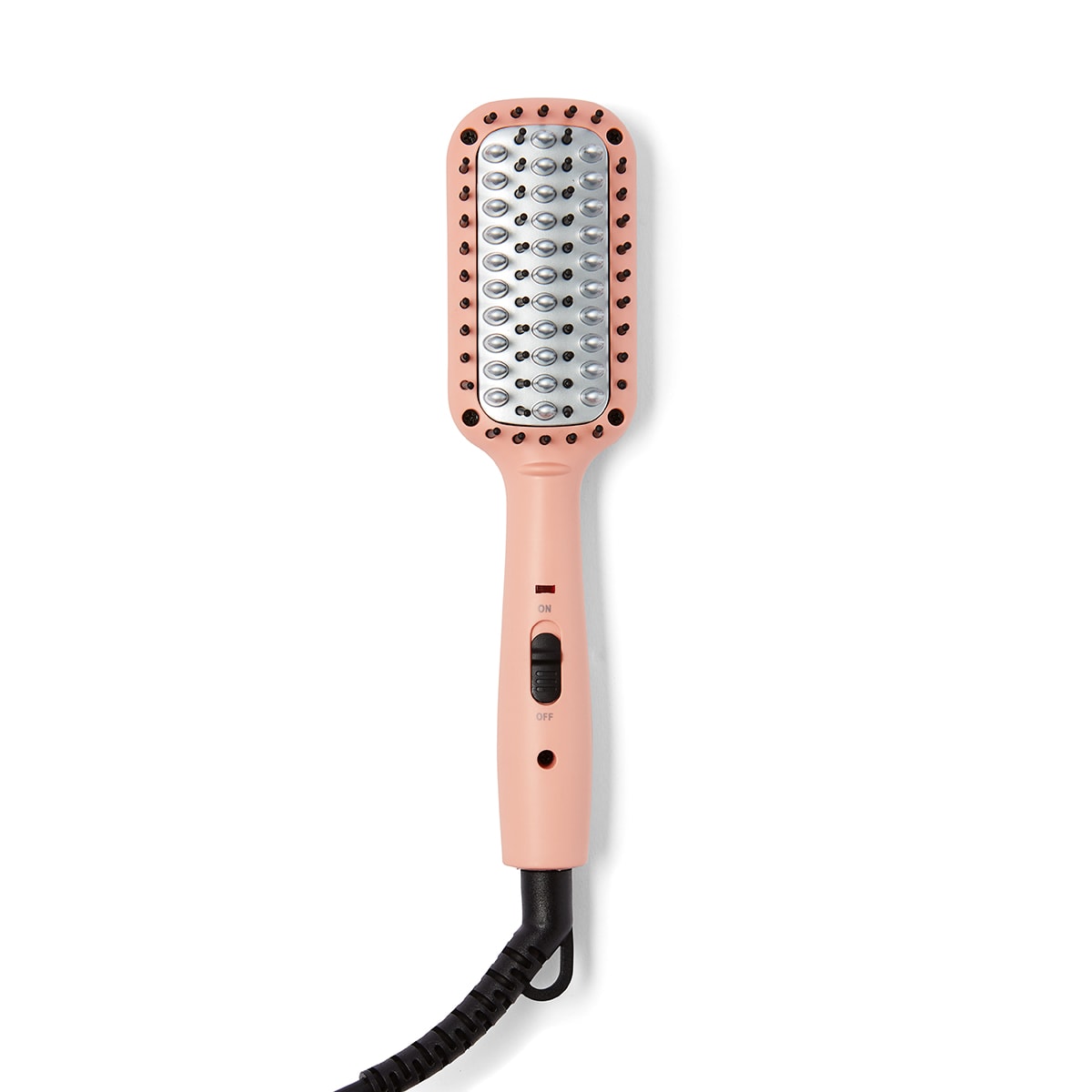 Mini Straightening Brush - Peach