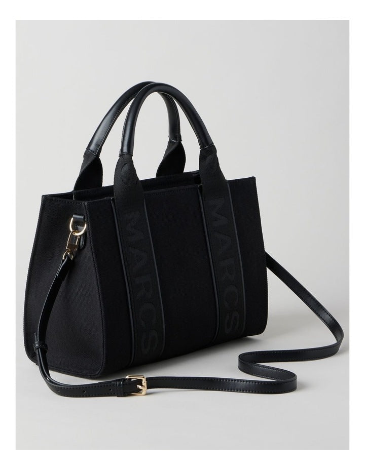 Barbados Nero Tote Bag in Black
