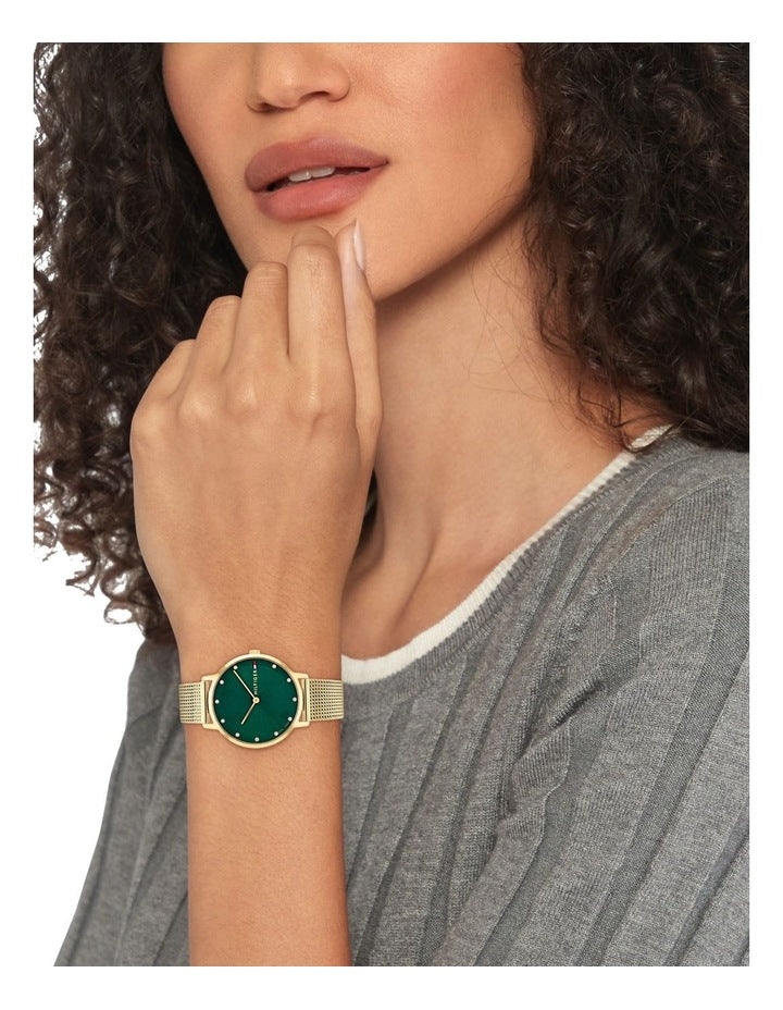 Pippa Stainless Steel Watch in Green