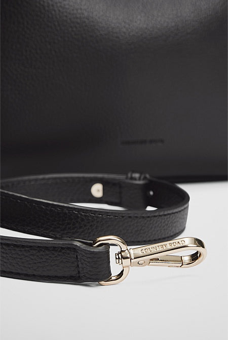 Middle Zip Crossbody Bag