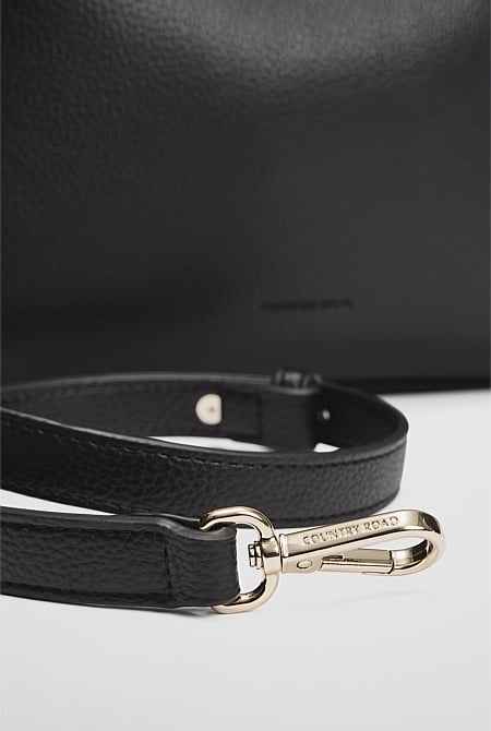Middle Zip Crossbody Bag