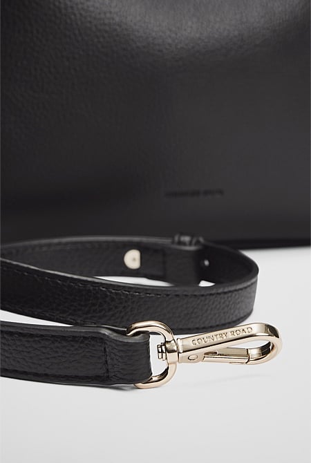 Middle Zip Crossbody Bag