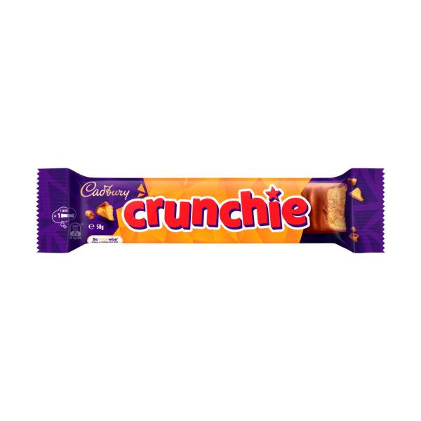 CADBURY CRUNCHIE CHOCOLATE BAR 50G